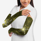 New Zealand Matariki Hiwaiterangi Arm Sleeves Maori Moko Yellow Galaxy