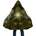 New Zealand Matariki Hiwaiterangi Cloak Maori Moko Yellow Galaxy