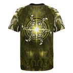 New Zealand Matariki Hiwaiterangi Rugby Jersey Maori Moko Yellow Galaxy
