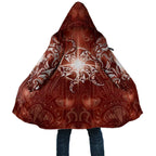 New Zealand Matariki Pohutukawa Cloak Maori Moko Red Galaxy
