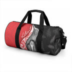 New Zealand Aotearoa Duffle Bag Kiwi Fern Maori Pattern Red Version