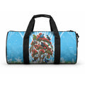 New Zealand Birds Christmas Duffle Bag Pohutukawa Xmas Tree