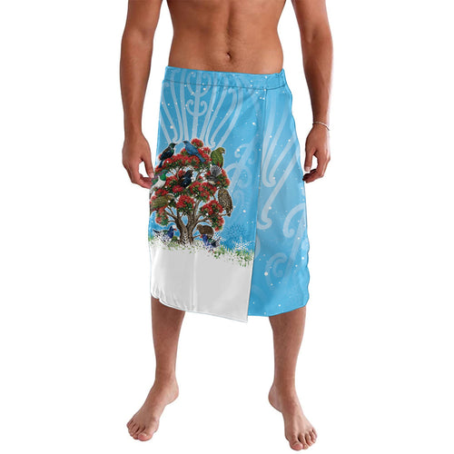 New Zealand Birds Christmas Lavalava Pohutukawa Xmas Tree