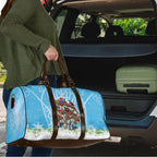 New Zealand Birds Christmas Travel Bag Pohutukawa Xmas Tree
