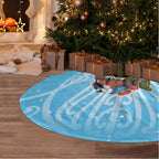 New Zealand Birds Christmas Tree Skirt Pohutukawa Xmas Tree