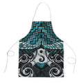 New Zealand Maori Apron Poutama Pikorua - Single Twist Paua Shell