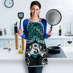 New Zealand Maori Apron Poutama Pikorua - Single Twist Paua Shell