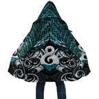 New Zealand Maori Cloak Poutama Pikorua - Single Twist Paua Shell