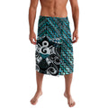New Zealand Maori Lavalava Poutama Pikorua - Single Twist Paua Shell