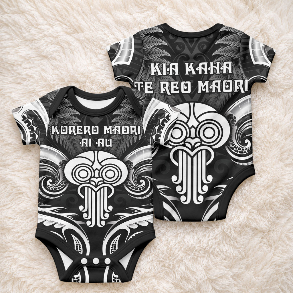 New Zealand Te Reo Maori Baby Onesie Korero Maori Ai Au