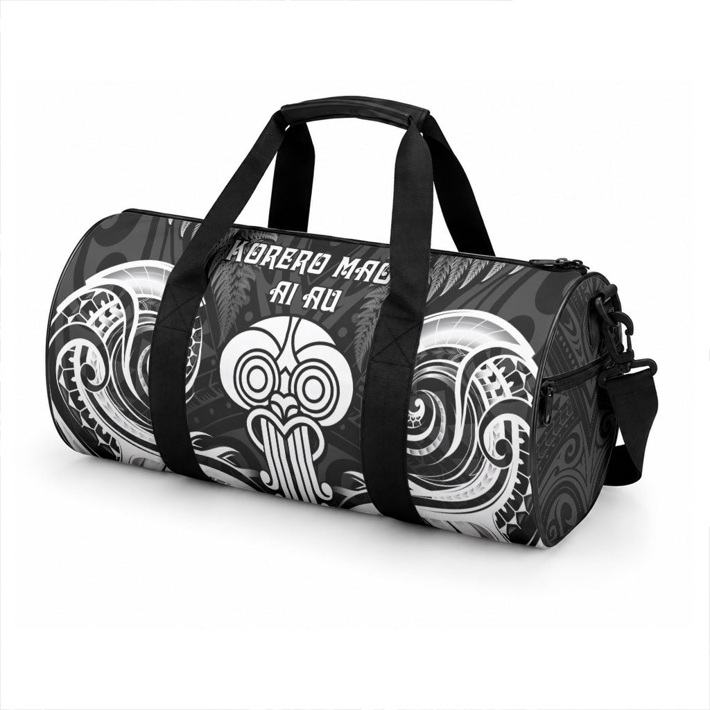 New Zealand Te Reo Maori Duffle Bag Korero Maori Ai Au