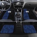 France And New Zealand Rugby Custom Car Mats Les Bleus Rooster With Maori Tiki - Aussie Hoodie