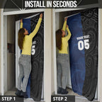 France And New Zealand Rugby Custom Door Cover Les Bleus Rooster With Maori Tiki - Aussie Hoodie