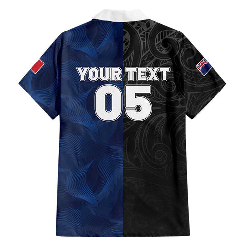 France And New Zealand Rugby Custom Family Matching Tank Maxi Dress and Hawaiian Shirt Les Bleus Rooster With Maori Tiki - Aussie Hoodie