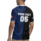 France And New Zealand Rugby Custom Rugby Jersey Les Bleus Rooster With Maori Tiki - Aussie Hoodie