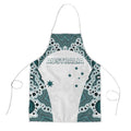 Australia Rugby 2026 Apron Go Wallabies Aboriginal Pattern White Version - Aussie Hoodie