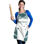 Australia Rugby 2026 Apron Go Wallabies Aboriginal Pattern White Version - Aussie Hoodie