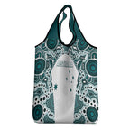 Australia Rugby 2026 Grocery Bag Go Wallabies Aboriginal Pattern White Version - Aussie Hoodie