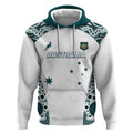 Custom Australia Rugby 2026 Hoodie Go Wallabies Aboriginal Pattern White Version - Aussie Hoodie