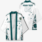 Custom Australia Rugby 2026 Kimono Go Wallabies Aboriginal Pattern White Version - Aussie Hoodie