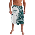 Custom Australia Rugby 2026 Lavalava Go Wallabies Aboriginal Pattern White Version - Aussie Hoodie