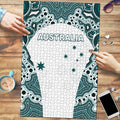 Australia Rugby 2026 Puzzle Go Wallabies Aboriginal Pattern White Version - Aussie Hoodie