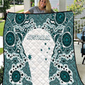 Australia Rugby 2026 Quilt Go Wallabies Aboriginal Pattern White Version - Aussie Hoodie