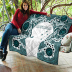 Australia Rugby 2026 Quilt Go Wallabies Aboriginal Pattern White Version - Aussie Hoodie