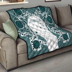 Australia Rugby 2026 Quilt Go Wallabies Aboriginal Pattern White Version - Aussie Hoodie