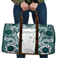 Australia Rugby 2026 Travel Bag Go Wallabies Aboriginal Pattern White Version - Aussie Hoodie