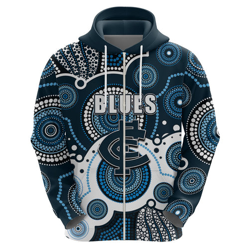 custom-personalised-and-number-blues-afl-hoodie-aboriginal-patterns