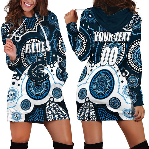 custom-personalised-and-number-blues-afl-hoodie-dress-aboriginal-patterns