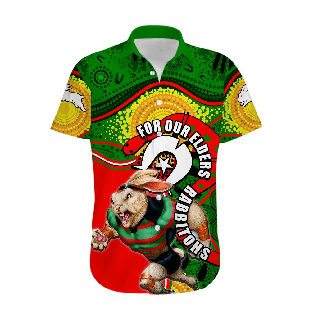 rabbitohs-mascot-nrl-hawaiian-shirt-naidoc