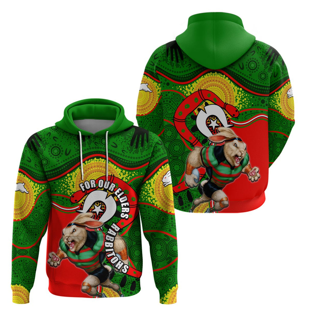 rabbitohs-mascot-nrl-hoodie-naidoc