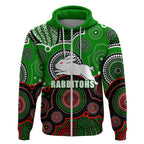 custom-personalised-and-number-rabbitohs-nrl-hoodie-aboriginal-patterns