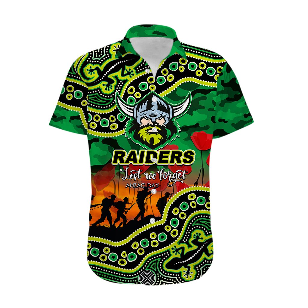 custom-personalised-anzac-day-nrl-raiders-hawaiian-shirt-aborigianl-lizard-patterns