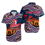 custom-personalised-anzac-day-nrl-rooster-hawaiian-shirt-aboriginal-lizard-patterns