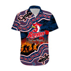 custom-personalised-anzac-day-nrl-rooster-hawaiian-shirt-aboriginal-lizard-patterns