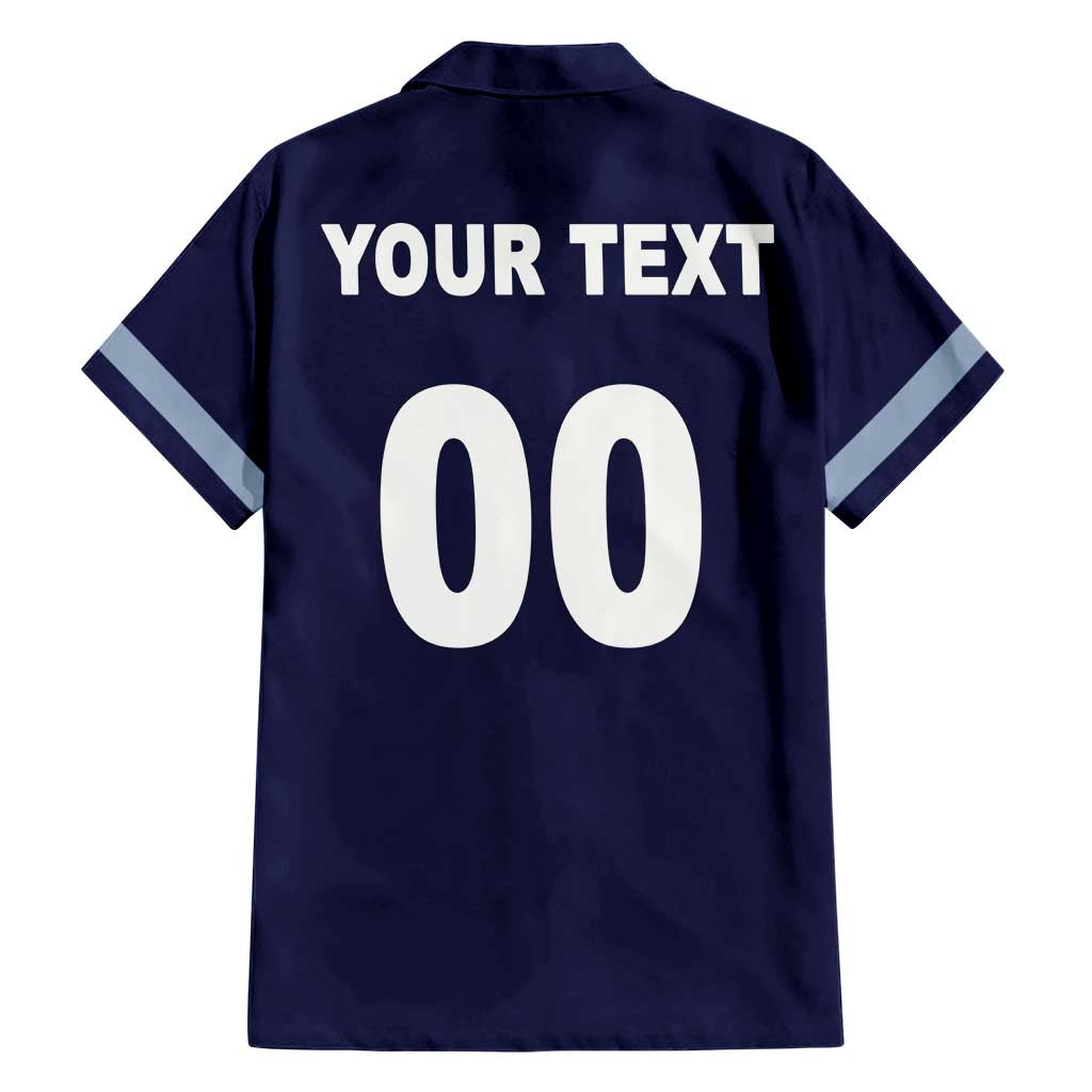 (Custom Text And Number) NRL Cowboys Hawaiian Shirt Mix Jersey LT6