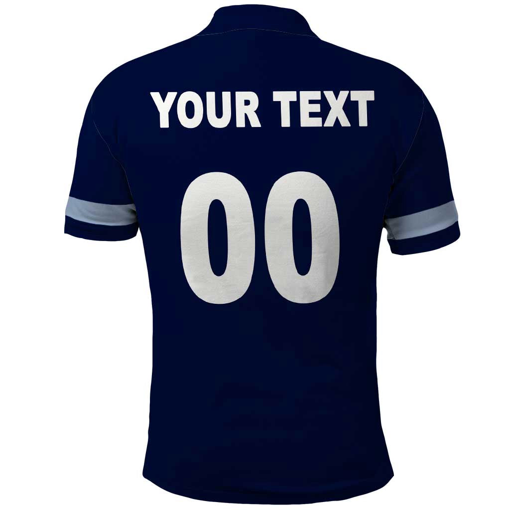 (Custom Text And Number) NRL Cowboys Polo Shirt Mix Jersey LT6
