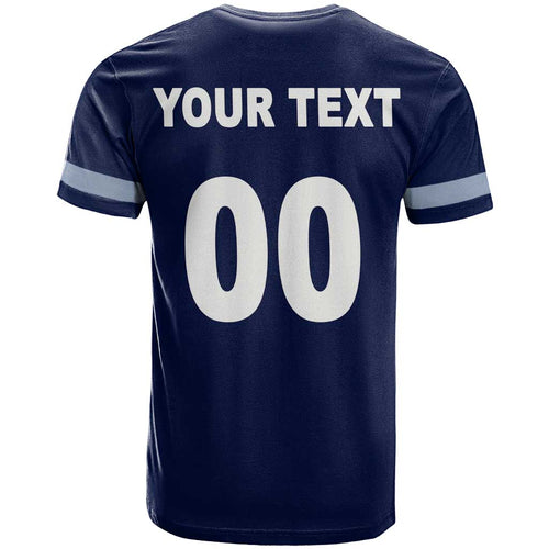 (Custom Text And Number) NRL Cowboys T Shirt Mix Jersey LT6