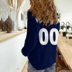 (Custom Text And Number) NRL Cowboys Women Casual Shirt Mix Jersey LT6