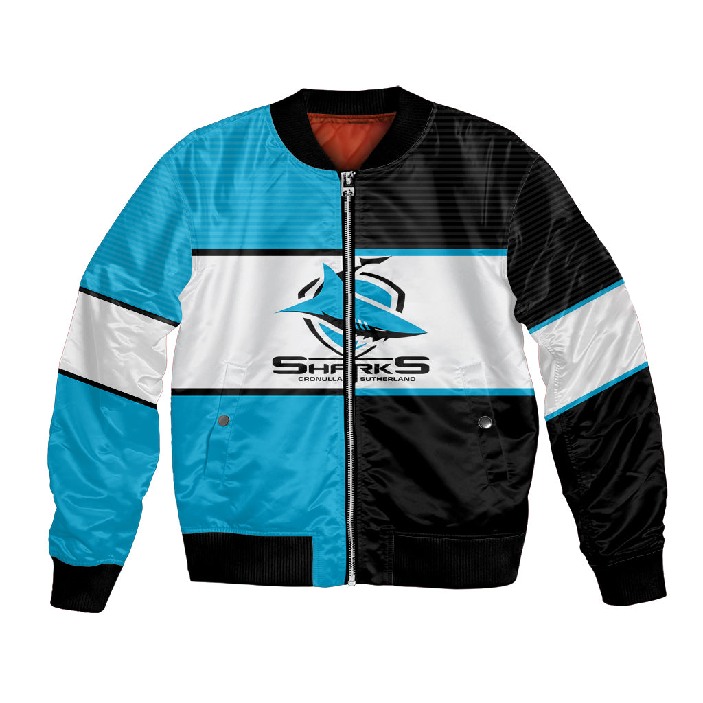 custom-text-and-number-nrl-sharks-bomber-jacket-mix-jersey