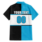 (Custom Text And Number) NRL Sharks Hawaiian Shirt Mix Jersey LT6