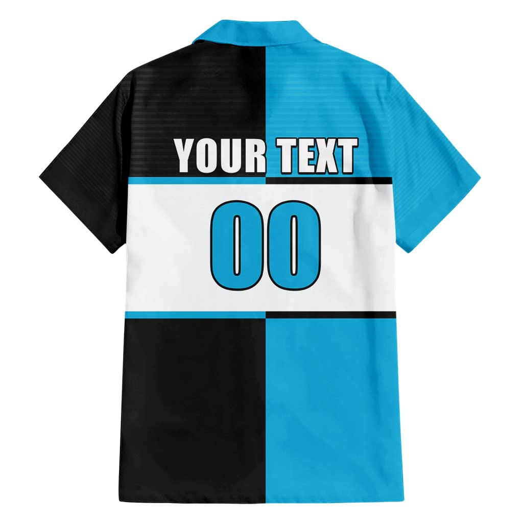 (Custom Text And Number) NRL Sharks Hawaiian Shirt Mix Jersey LT6