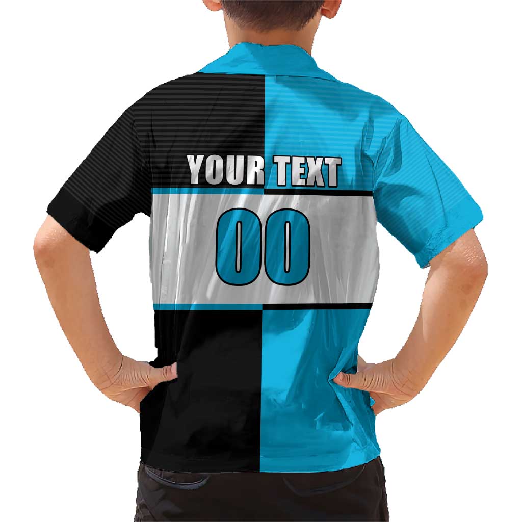 (Custom Text And Number) NRL Sharks Hawaiian Shirt Mix Jersey LT6