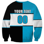 (Custom Text And Number) NRL Sharks Sweatshirt Mix Jersey LT6