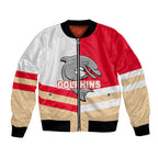 custom-text-and-number-nrl-dolphins-bomber-jacket-mix-jersey