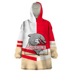 custom-text-and-number-nrl-dolphins-wearable-blanket-hoodie-mix-jersey