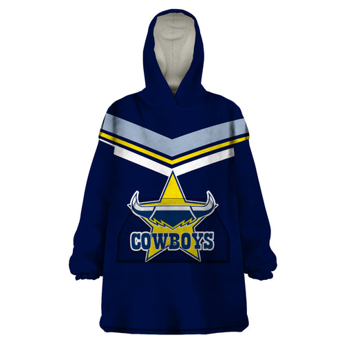 custom-text-and-number-nrl-cowboys-wearable-blanket-hoodie-new-jersey-2023-blue